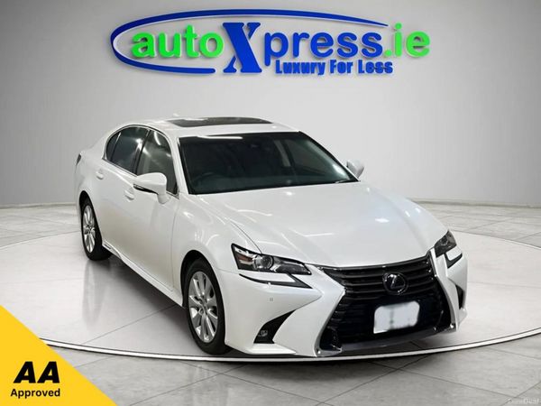 Lexus GS Saloon, Petrol Hybrid, 2020, White