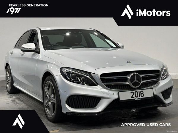Mercedes-Benz C-Class Saloon, Diesel, 2018, Silver