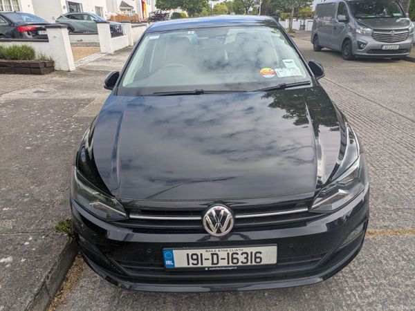 Volkswagen Polo Hatchback, Petrol, 2019, Black