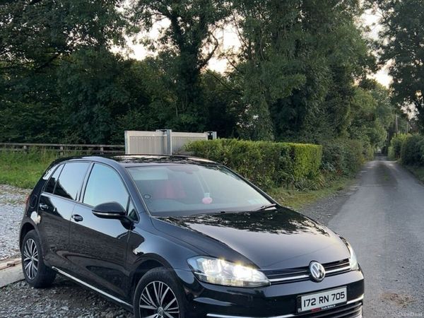 Volkswagen Golf Hatchback, Diesel, 2017, Black