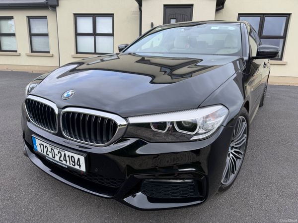 BMW 5-Series Saloon, Diesel, 2017, Black