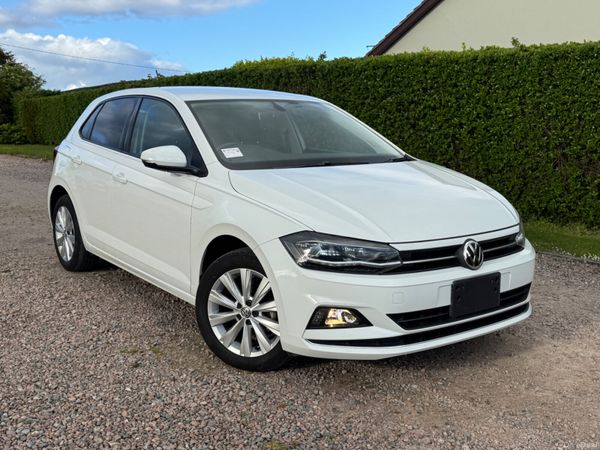 Volkswagen Polo Hatchback, Petrol, 2018, White