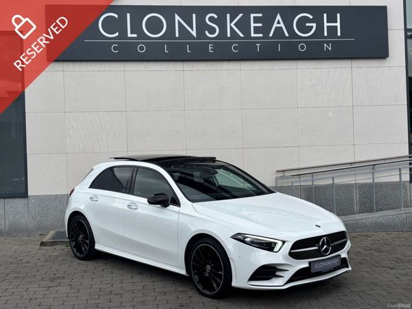 Mercedes-Benz A-Class Hatchback, Petrol Plug-in Hybrid, 2022, White