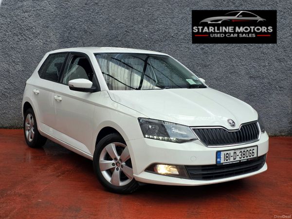 Skoda Fabia Hatchback, Petrol, 2018, White