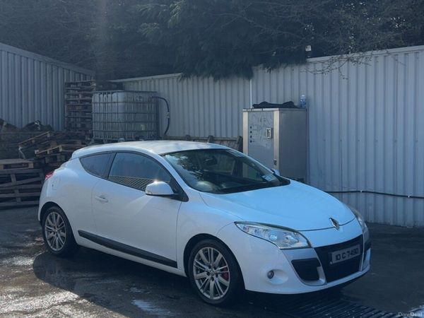 Renault Megane Coupe, Diesel, 2010, White