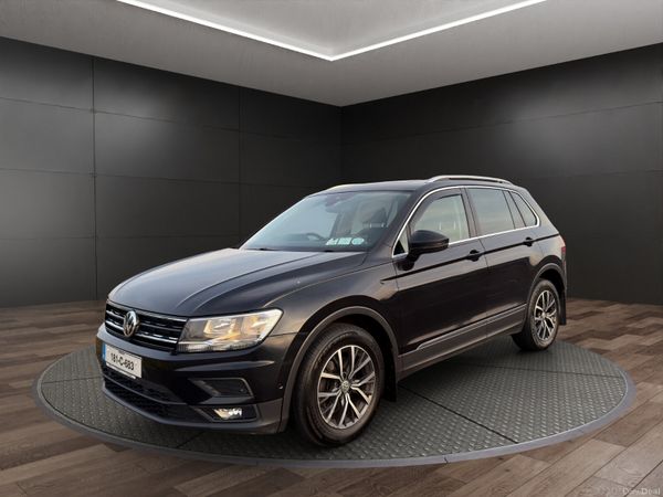 Volkswagen Tiguan SUV, Diesel, 2018, Black