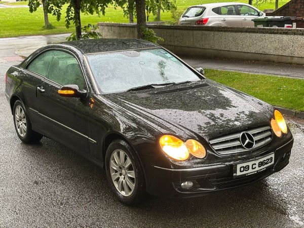 Mercedes-Benz CLK Coupe, Diesel, 2009, Black