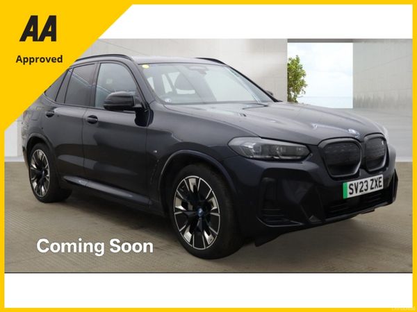 BMW iX3 SUV, Electric, 2023, Black