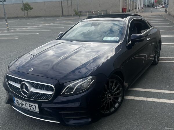 Mercedes-Benz E-Class Coupe, Diesel, 2018, Blue