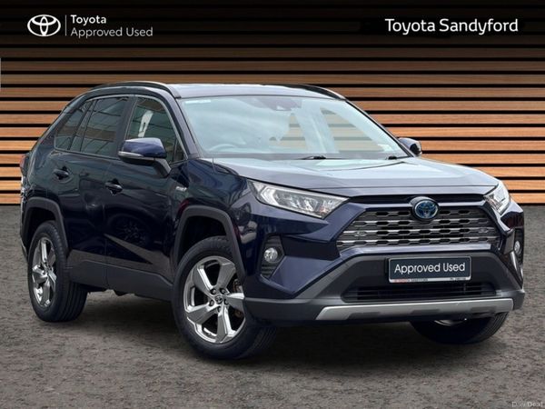 Toyota RAV4 SUV, Petrol Hybrid, 2021, Blue