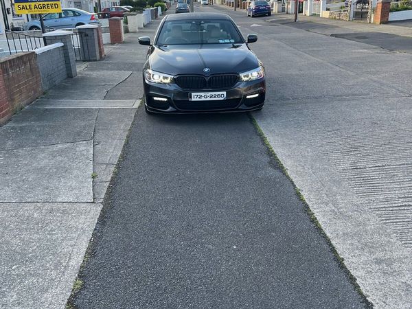 BMW 5-Series Saloon, Diesel, 2017, Grey