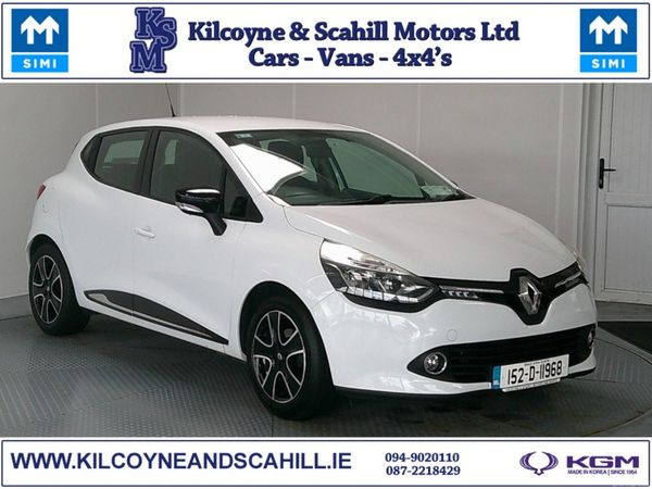 Renault Clio Hatchback, Petrol, 2015, White
