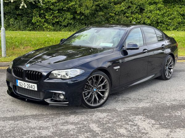 BMW 5-Series Saloon, Diesel, 2016, Black