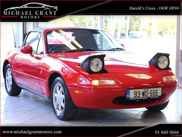 Mazda MX-5 Saloon, Petrol, 1993, Red