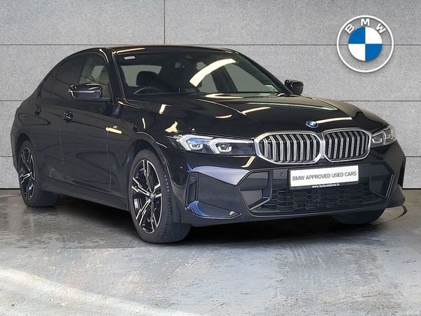 BMW 3-Series Saloon, Petrol Plug-in Hybrid, 2024, Black