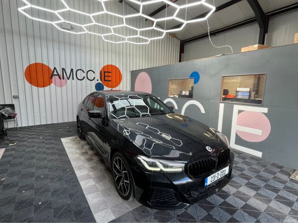 BMW 5-Series Saloon, Petrol Plug-in Hybrid, 2023, Black