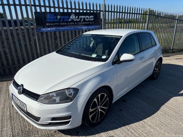 Volkswagen Golf Hatchback, Diesel, 2014, White