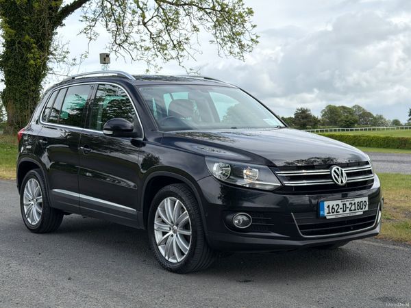 Volkswagen Tiguan SUV, Diesel, 2016, Black