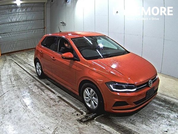 Volkswagen Polo Hatchback, Petrol, 2021, Orange