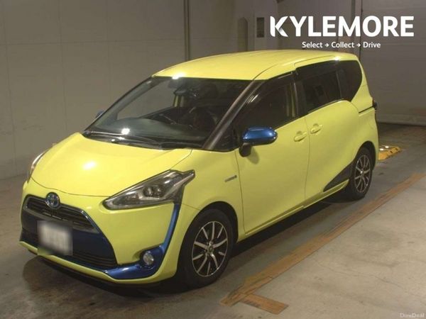 Toyota Sienta MPV, Petrol Hybrid, 2016, Yellow