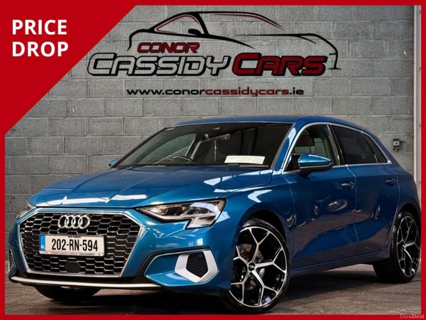 Audi A3 Hatchback, Diesel, 2020, Blue