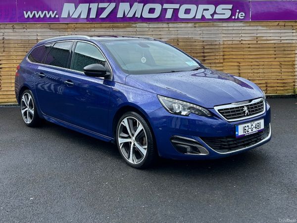 Peugeot 308 Estate, Petrol, 2016, Blue