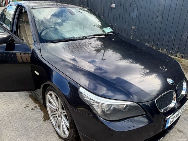 BMW 5-Series Saloon, Diesel, 2008, Black