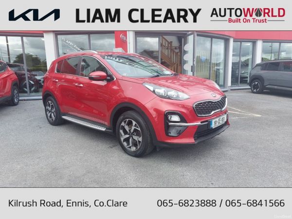 Kia Sportage MPV, Diesel, 2019, Red