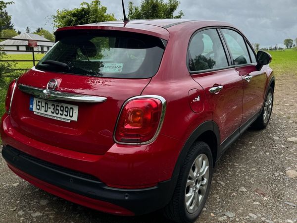Fiat 500X SUV, Petrol, 2015, Red