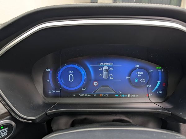 Ford Kuga SUV, Petrol Plug-in Hybrid, 2020, Blue