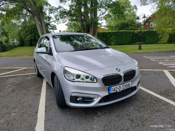 BMW 2-Series Hatchback, Petrol, 2014, Silver
