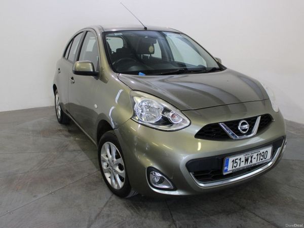 Nissan Micra Hatchback, Petrol, 2015, Green