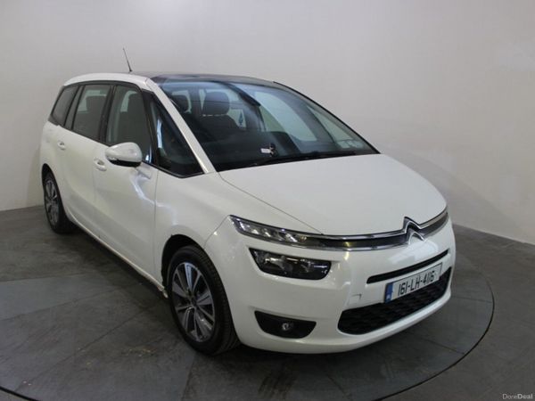Citroen Grand C4 Picasso Hatchback, Diesel, 2016, White