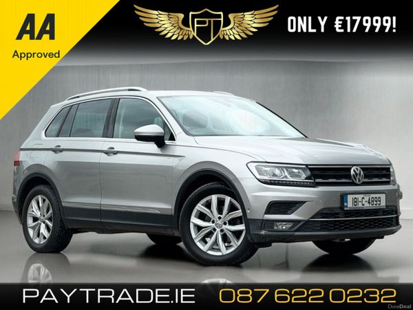 Volkswagen Tiguan SUV, Diesel, 2018, Grey
