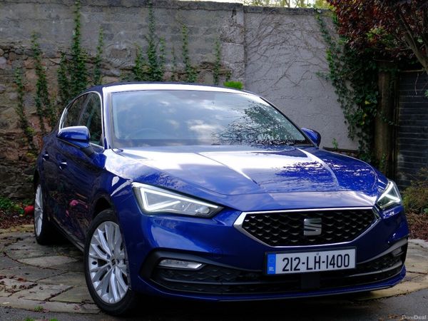 SEAT Leon Hatchback, Petrol Plug-in Hybrid, 2021, Blue