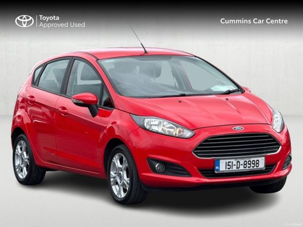 Ford Fiesta Hatchback, Petrol, 2015, Red