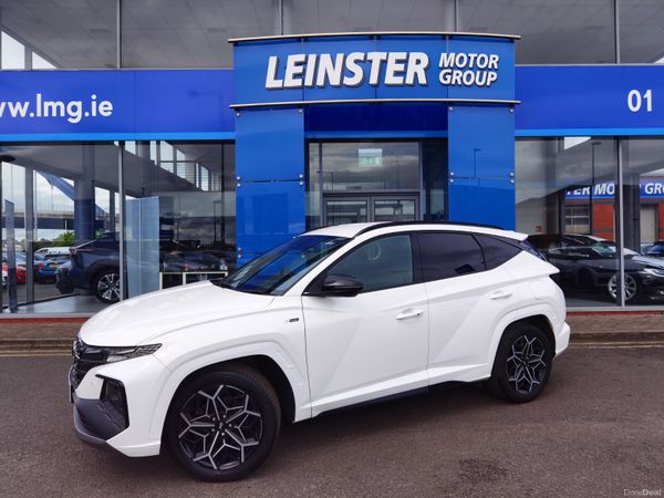 Hyundai Tucson SUV, Petrol Hybrid, 2023, White