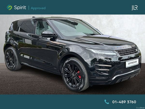 Land Rover Range Rover Evoque SUV, Petrol Plug-in Hybrid, 2024, Black