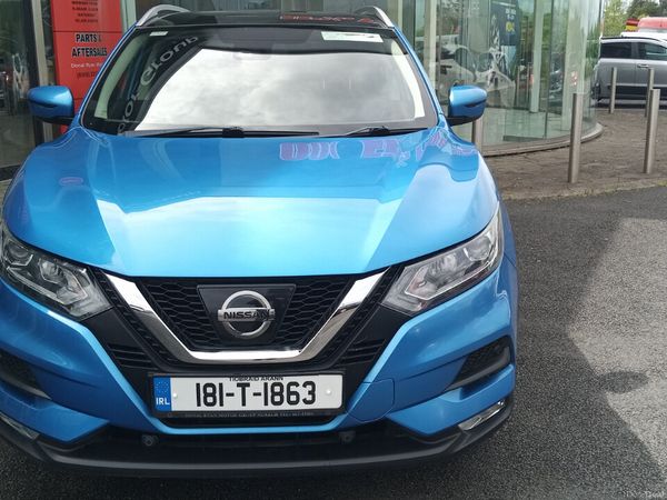 Nissan Qashqai MPV, Petrol, 2018, Blue