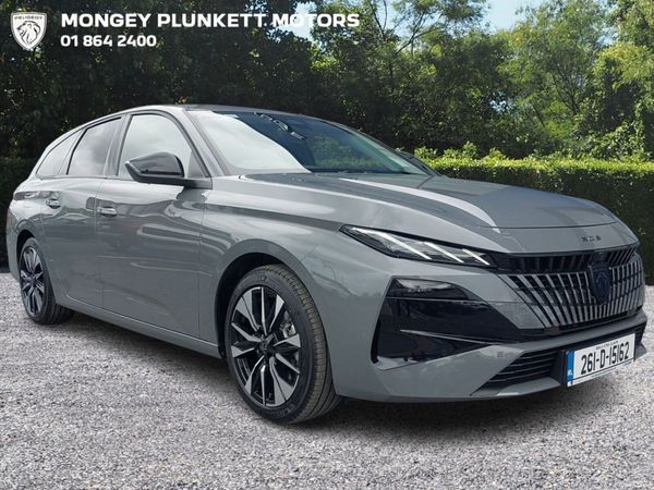 Peugeot 308 Estate, Petrol, 2026, Grey