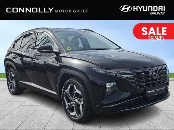 Hyundai Tucson SUV, Petrol Plug-in Hybrid, 2024, Black