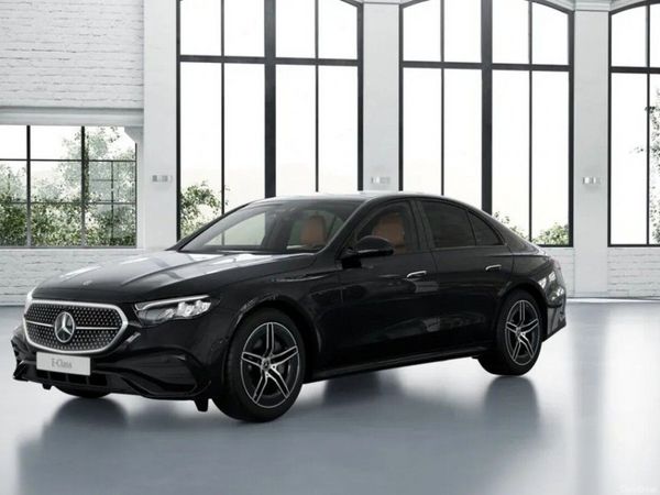 Mercedes-Benz E-Class Saloon, Petrol Plug-in Hybrid, 2026, Black