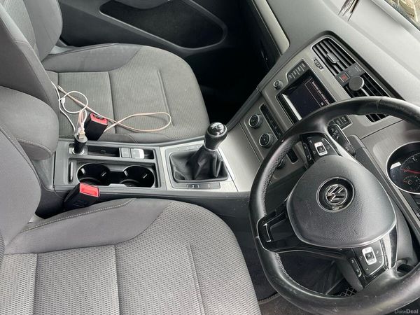 Volkswagen Golf Hatchback, Diesel, 2015, Black