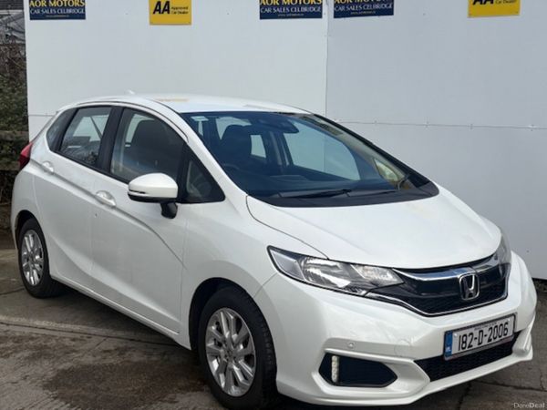 Honda Jazz Hatchback, Petrol, 2018, White