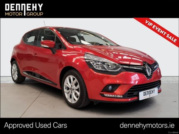 Renault Clio Hatchback, Petrol, 2019, Red