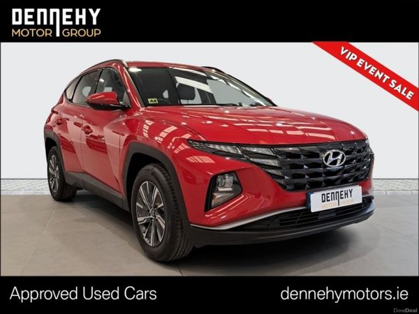 Hyundai Tucson SUV, Petrol Hybrid, 2023, Red