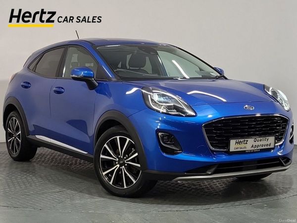 Ford Puma MPV, Petrol Hybrid, 2023, Blue