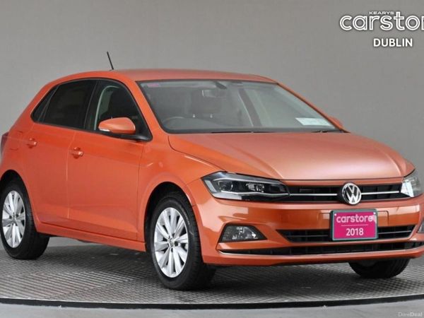 Volkswagen Polo Hatchback, Petrol, 2018, Orange