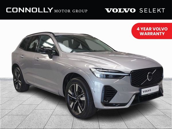 Volvo XC60 SUV, Petrol Plug-in Hybrid, 2025, Silver