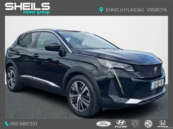 Peugeot 3008 MPV, Petrol, 2021, Black